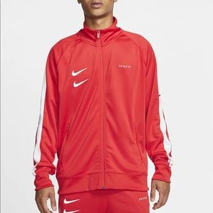 Nike Sportswear Swoosh Track Jacket Mens Zip Up